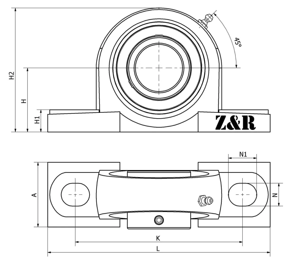 Produktbild 3 von UCP 205 2F